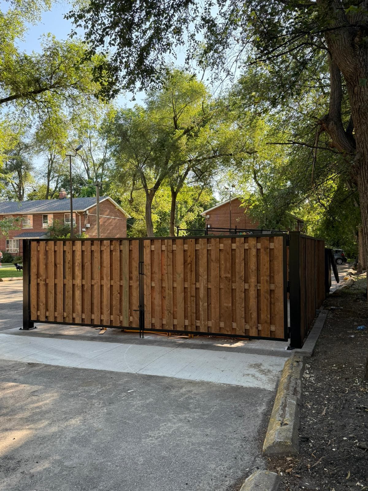 Custom Garbage Enclosure and Compounds